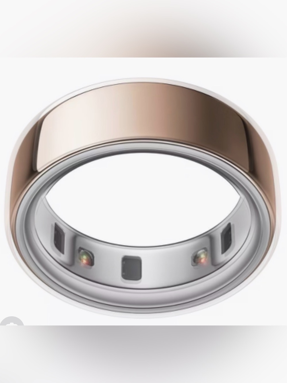 Rose gold Oura ring